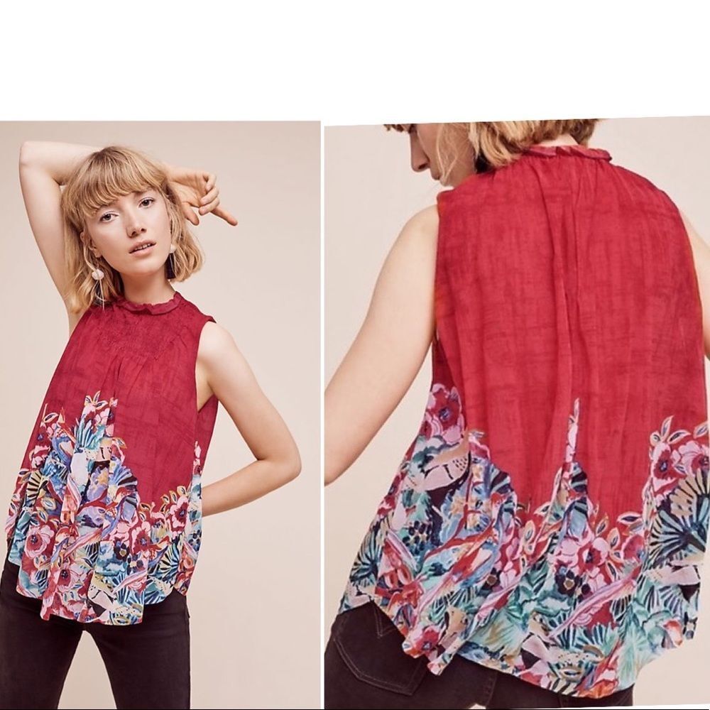 Deletta Dominica swing sleeveless topp